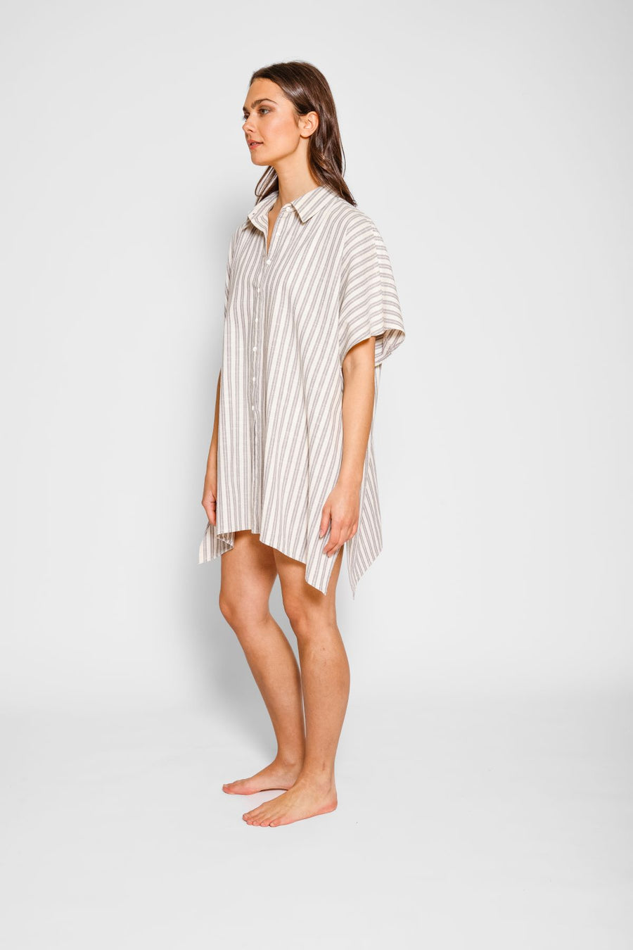Robe chemise large Casablanca