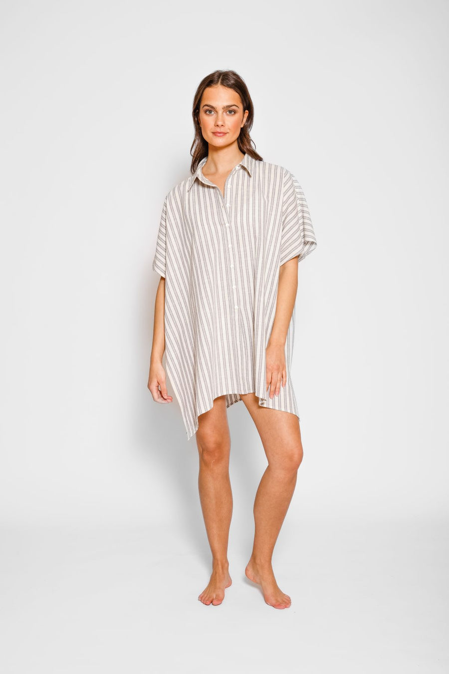 Robe chemise large Casablanca