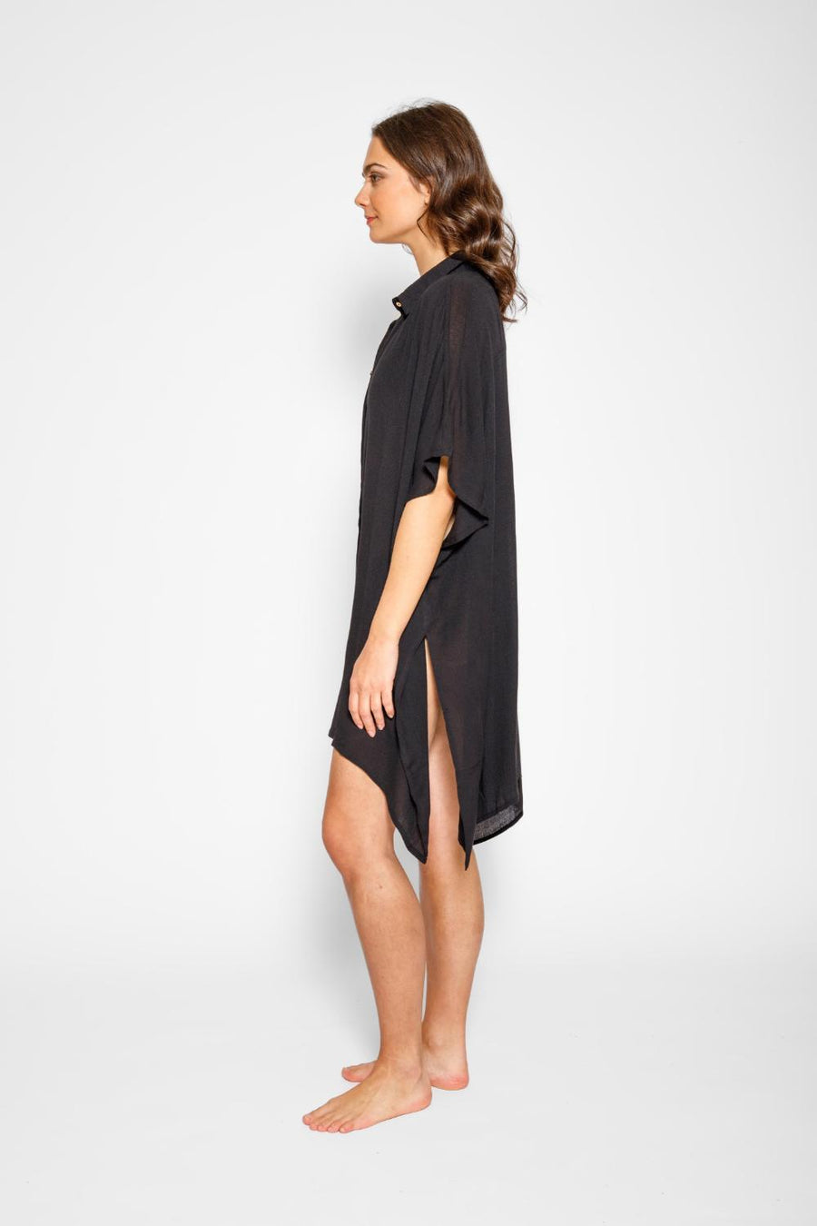 Robe grande chemise Miami