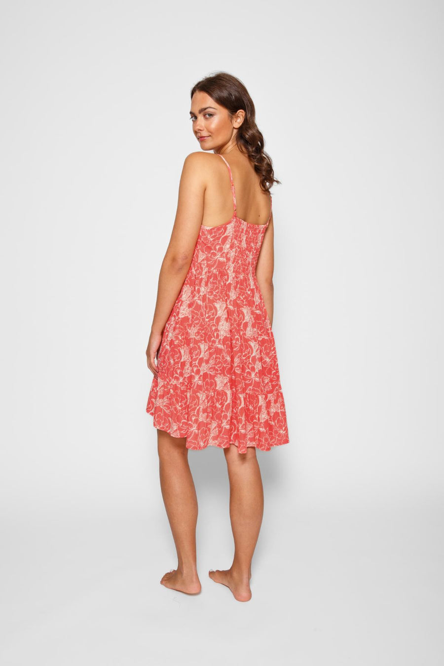 Robe mini à volants Bloom
