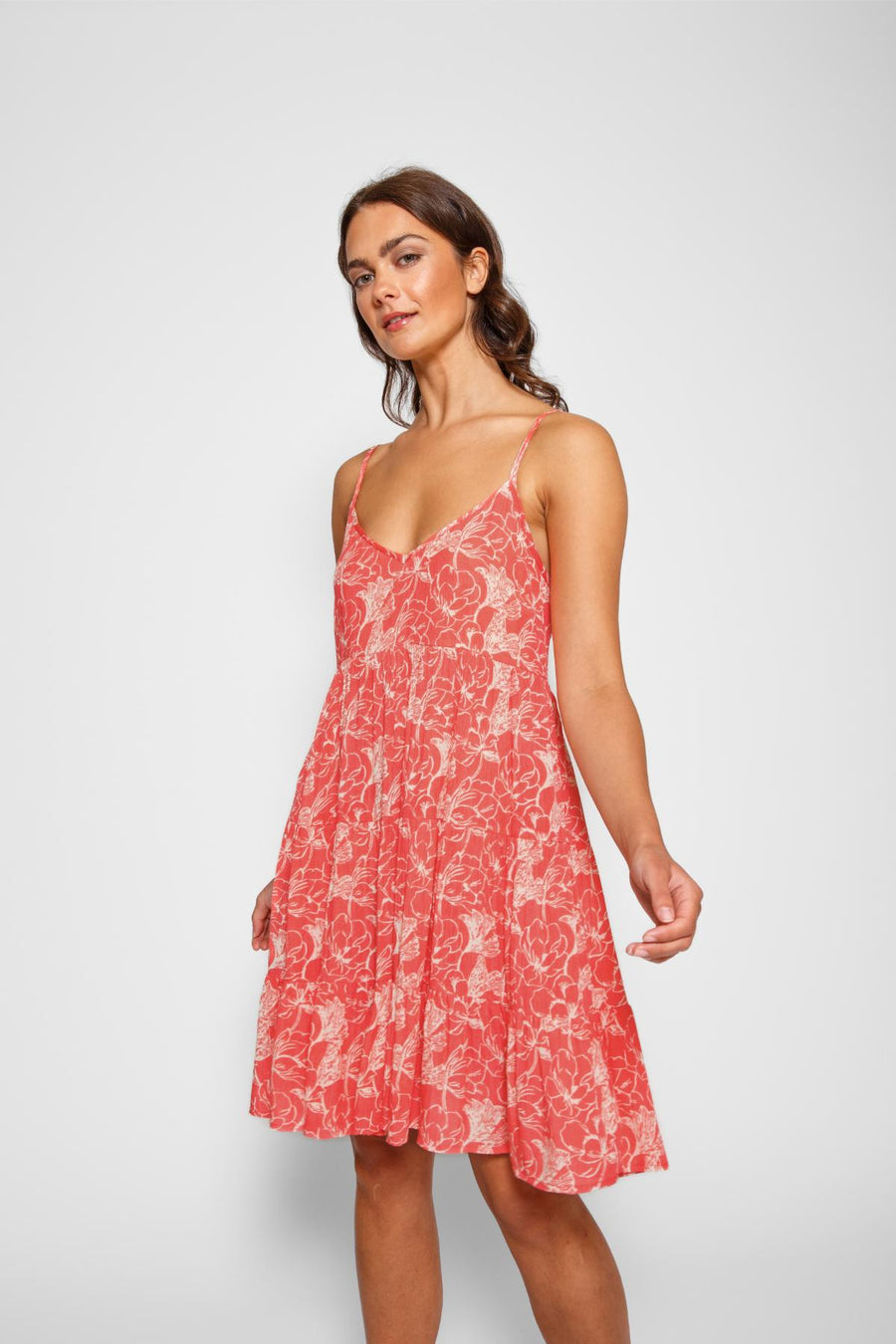 Robe mini à volants Bloom