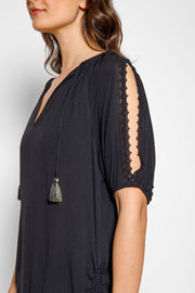 Robe froncée Miami