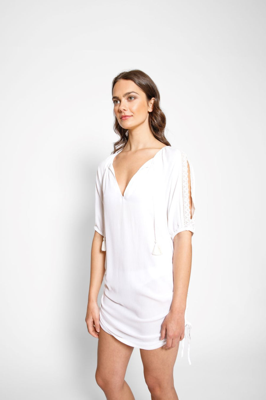Robe froncée Miami