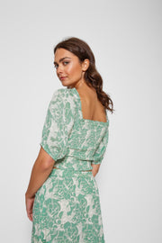 Haut court à smocks Bloom