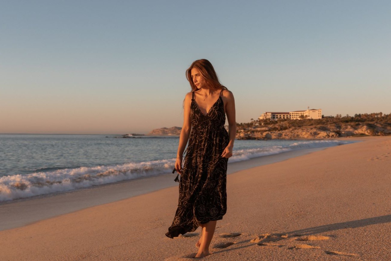 Robe à volants Miami Shine