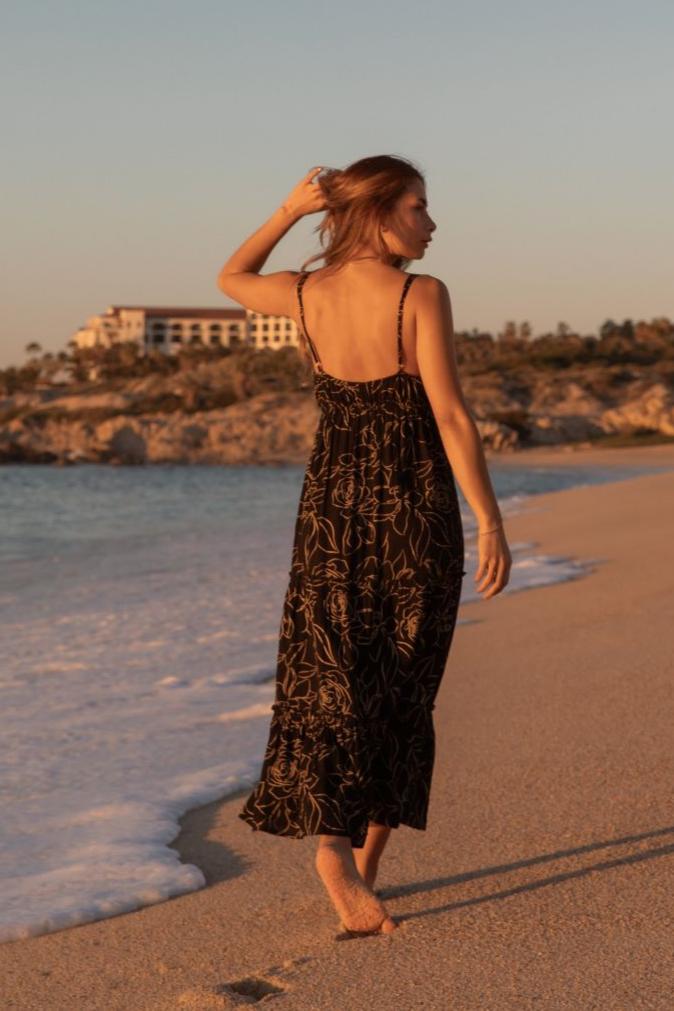 Robe à volants Miami Shine