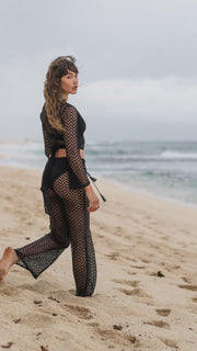 Zuma Pant Set in Black