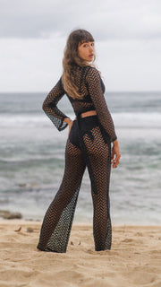 Zuma Pant Set in Black