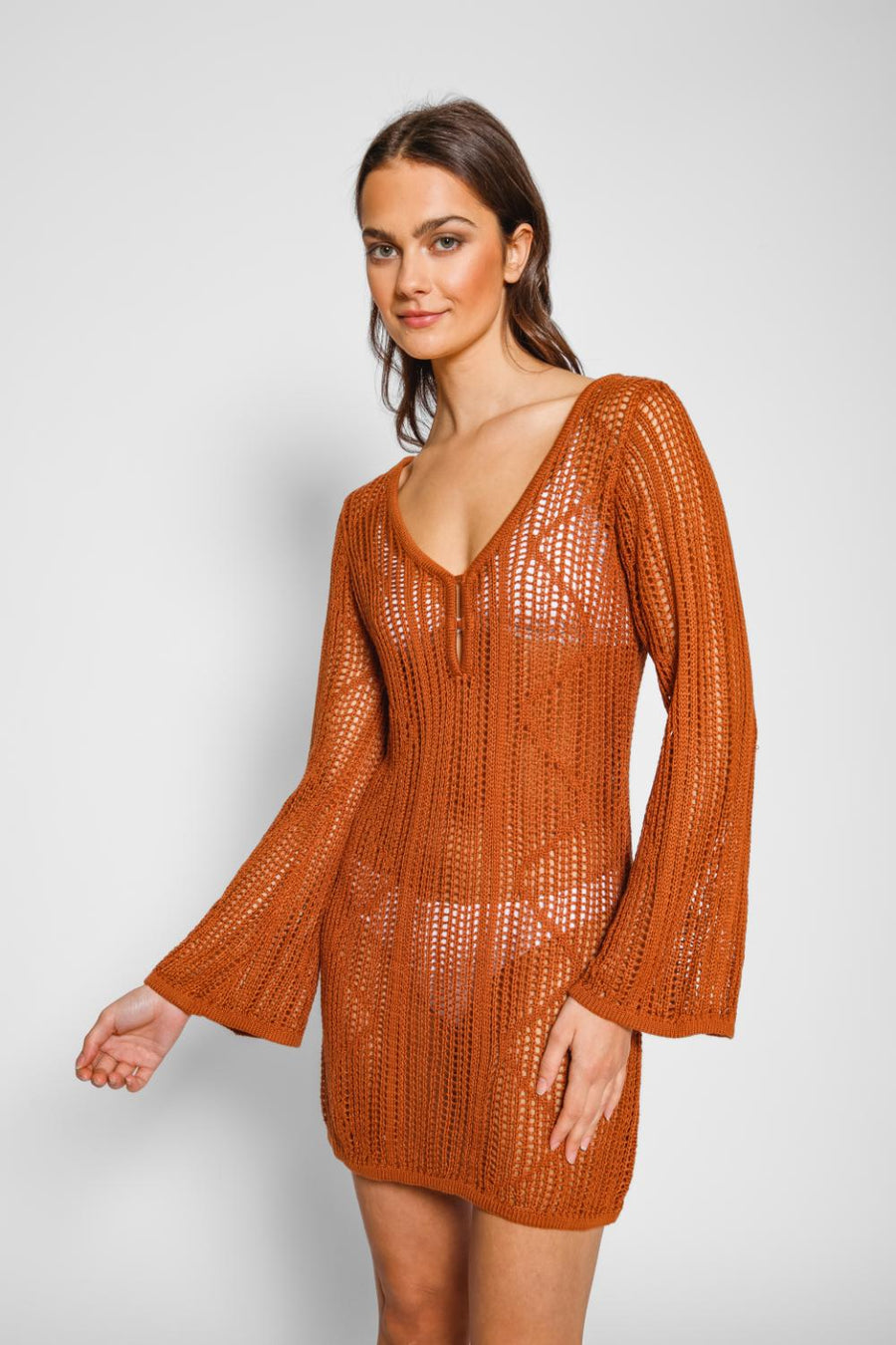 Robe au crochet Santorin