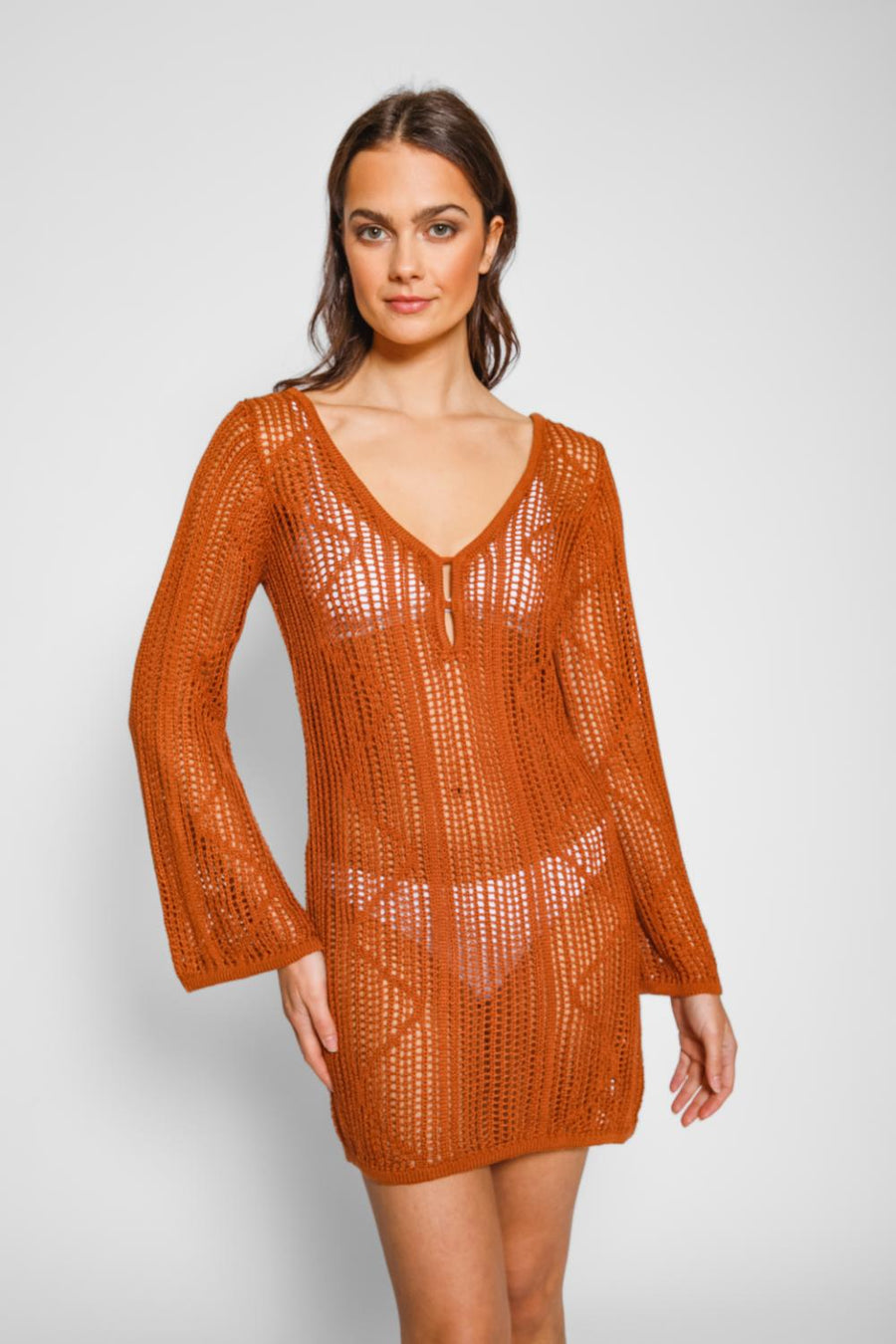 Robe au crochet Santorin