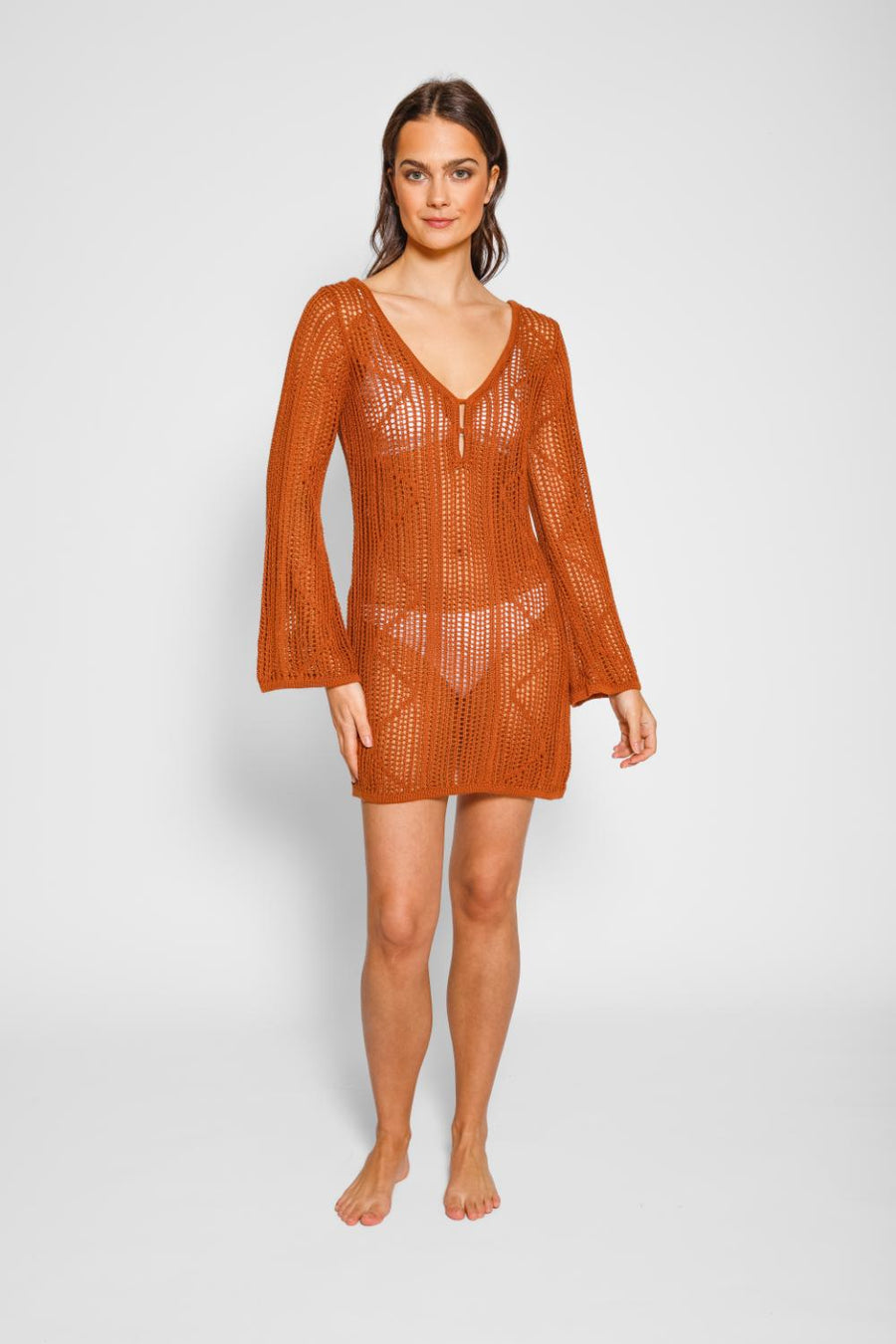 Robe au crochet Santorin