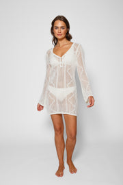 Robe au crochet Santorin