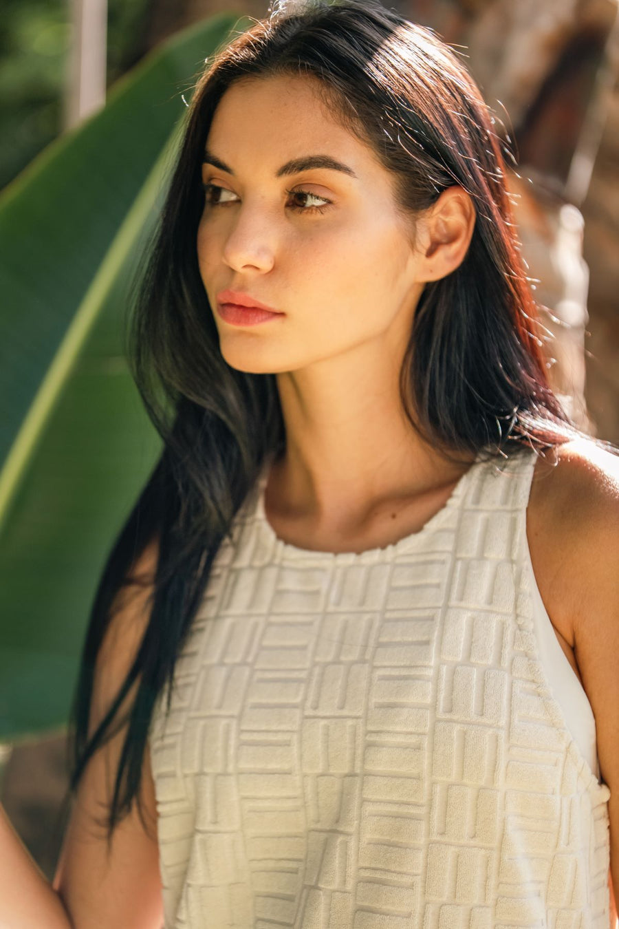 Robe Malibu à nouer sur le côté
