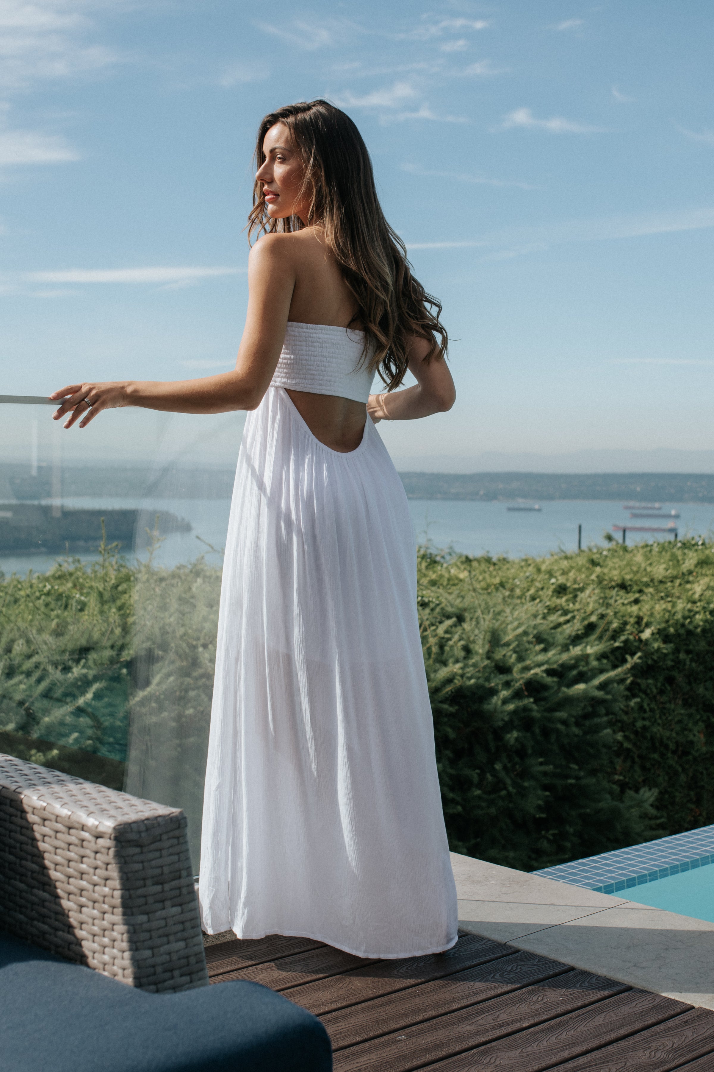 Miami Bandeau Maxi Dress - Koy Resort Cruise Collection Miami Bandeau Maxi Dress - Koy Resort Cruise Collection