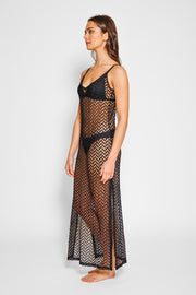 Zuma Crochet Beach Cover Up Slip Dress