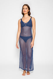 Zuma Crochet Beach Cover Up Slip Dress