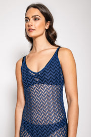 Zuma Crochet Beach Cover Up Slip Dress