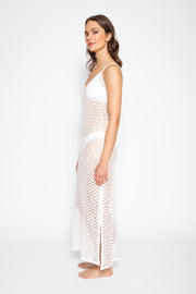 Zuma Crochet Beach Cover Up Slip Dress