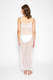 Zuma Crochet Beach Cover Up Slip Dress
