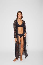 Flamenco Lace Long Cardigan