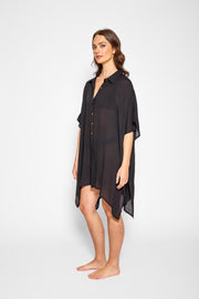 Robe grande chemise Miami