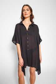 Robe grande chemise Miami