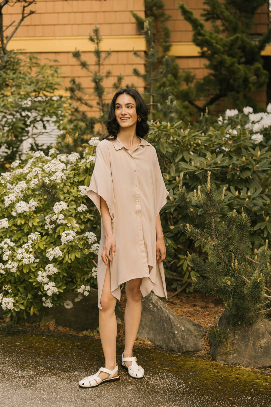 Miami Big Shirt Dress