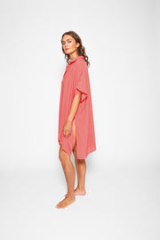 Miami Big Shirt Dress