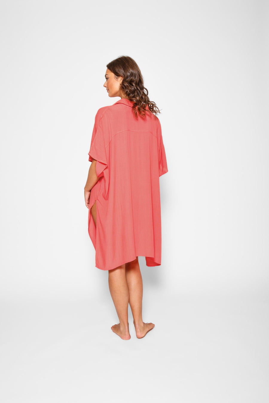 Miami Big Shirt Dress