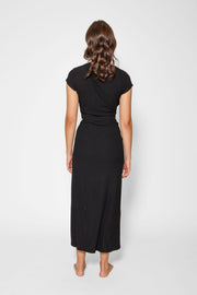 Laguna Rib Twisted Crop Top