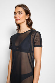 Robe mini-t-shirt en maille Escape