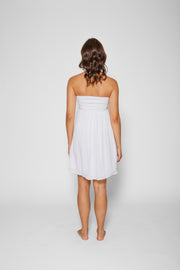 Mini-robe bandeau sans bretelles Miami