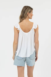 Miami Ruffle Strap Tank