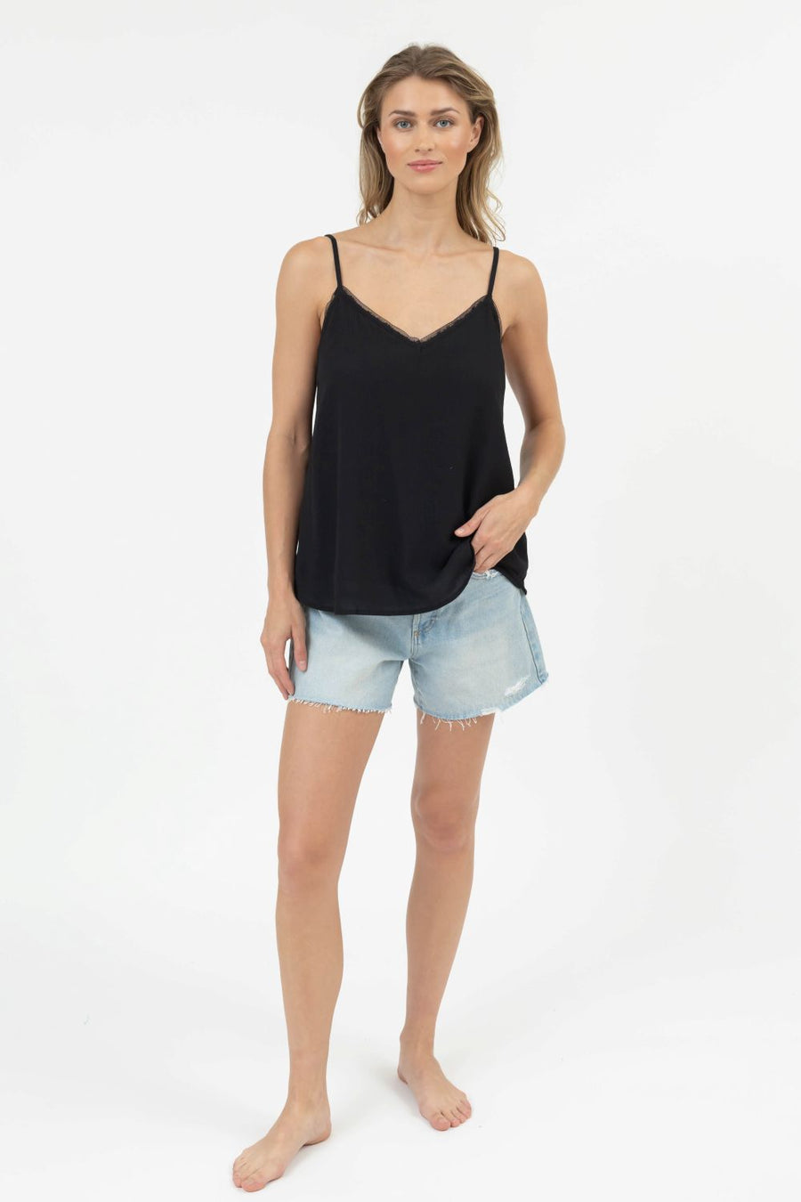 Miami Lace Trim Camisole