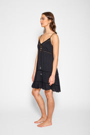 Miami Luxe Strappy Mini Dress