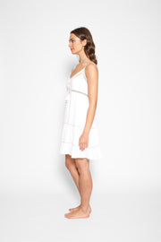 Robe courte à bretelles Miami Luxe