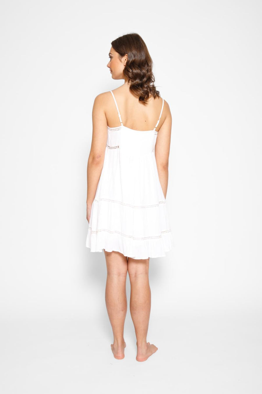 Robe courte à bretelles Miami Luxe