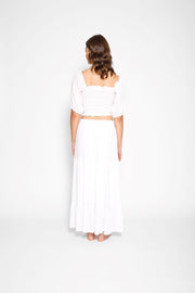 Miami Tiered Boho Maxi Skirt