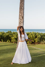 Miami Tiered Boho Maxi Skirt