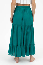 Miami Tiered Boho Maxi Skirt