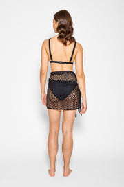 Zuma Sheer Crochet Mini Sarong