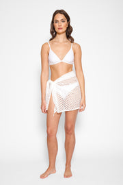 Zuma Sheer Crochet Mini Sarong