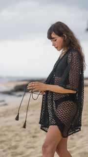 Zuma Crochet Beach Kimono