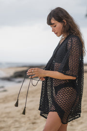 Zuma Crochet Beach Kimono