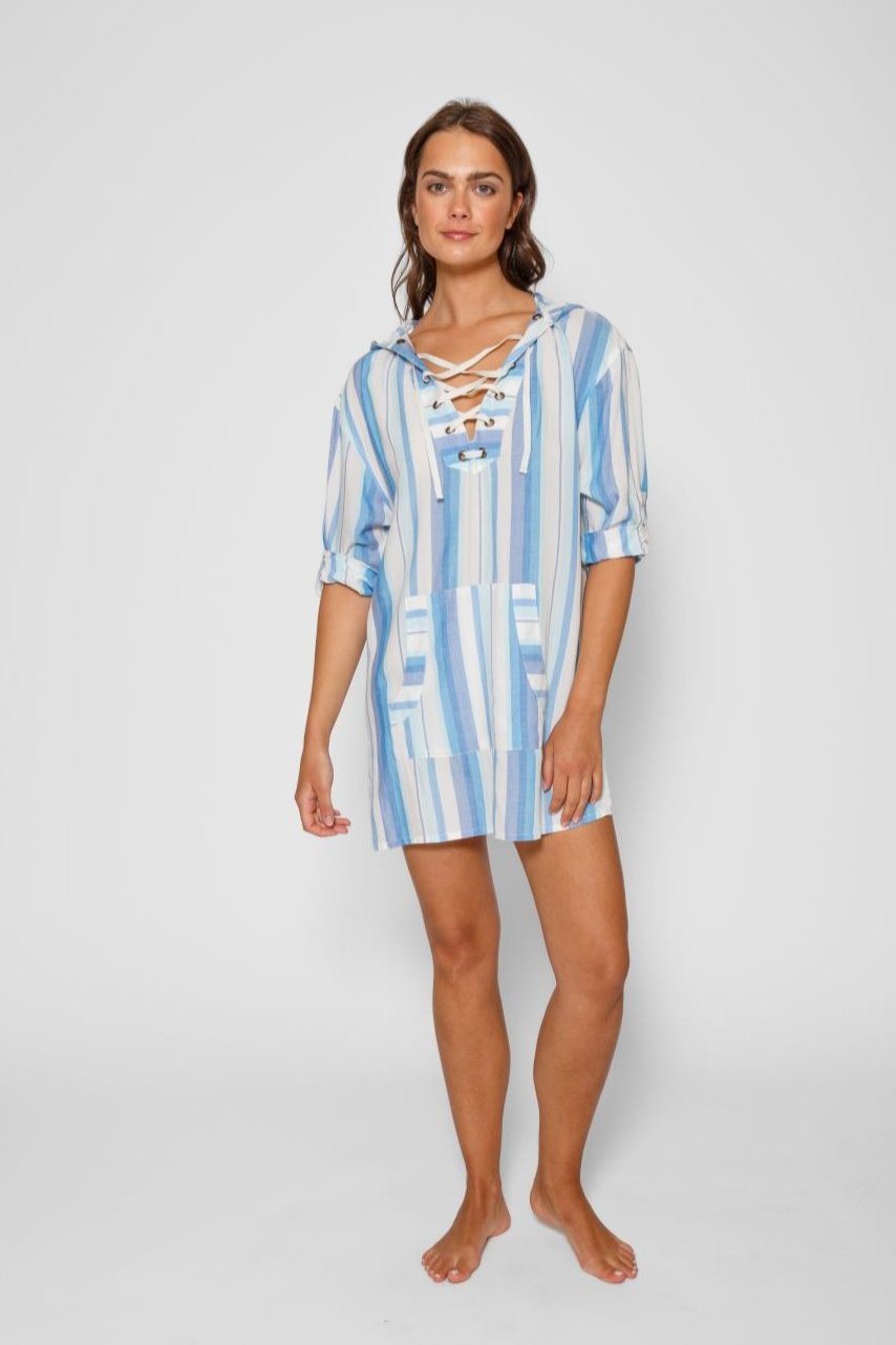 Sicily Hooded Cover Up Dress