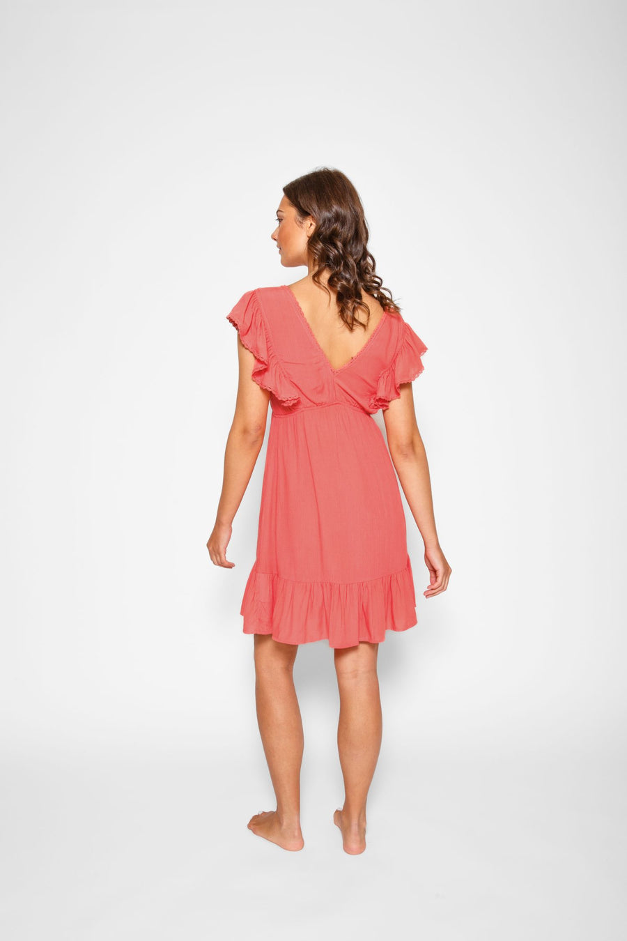 Miami Ruffle Mini Dress