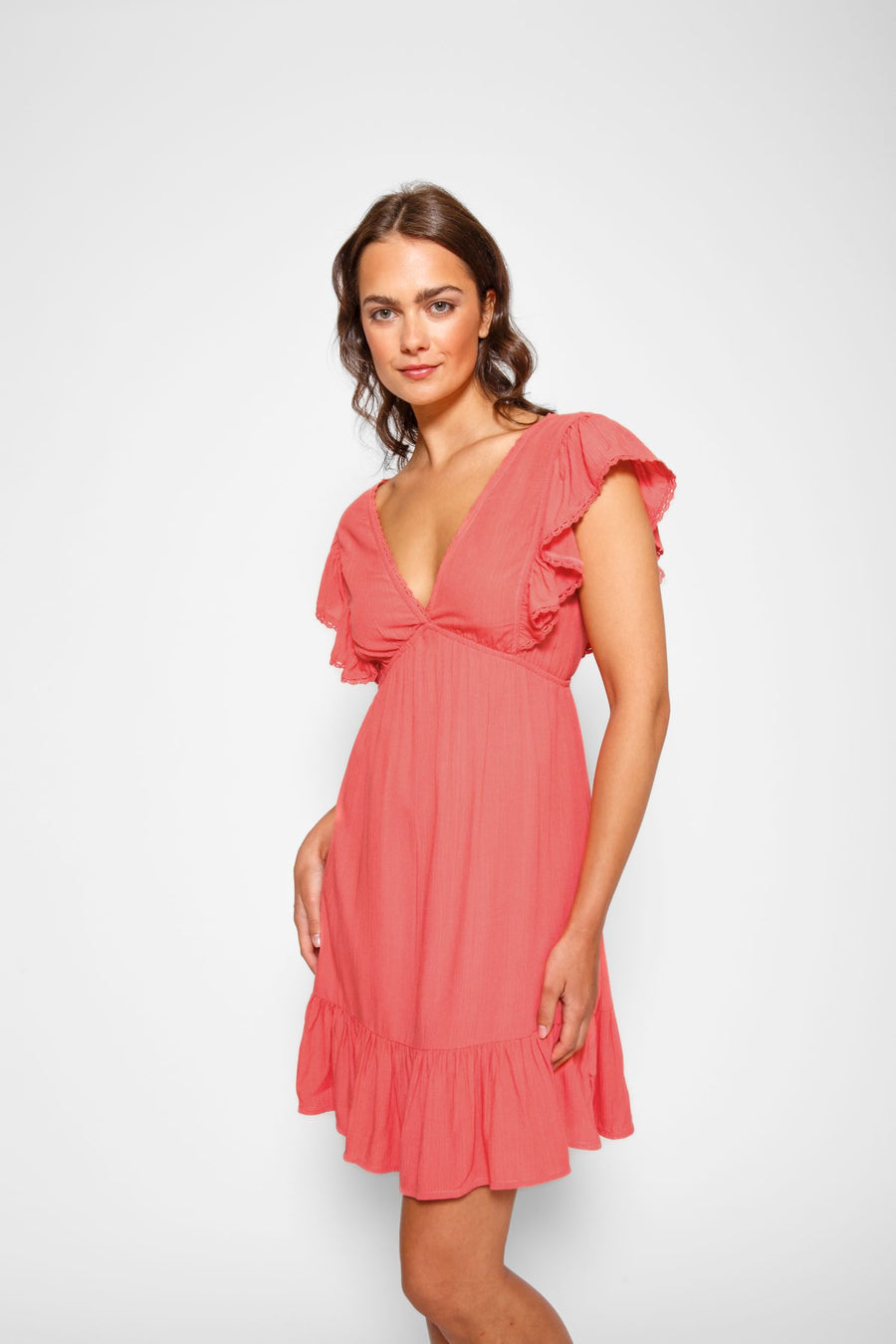 Miami Ruffle Mini Dress