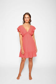 Miami Ruffle Mini Dress