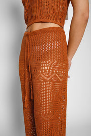 Santorini Crochet Pants