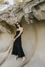 Miami Luxe Smocked Tiered Dress